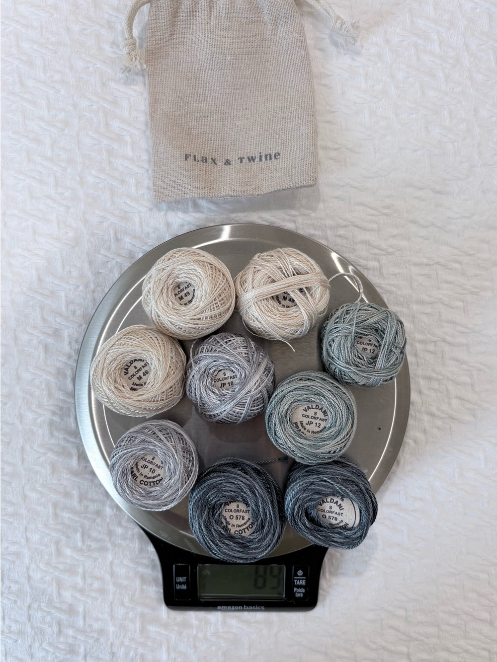 Valdani #8 Perle Cotton Bundle — 9 Skeins
